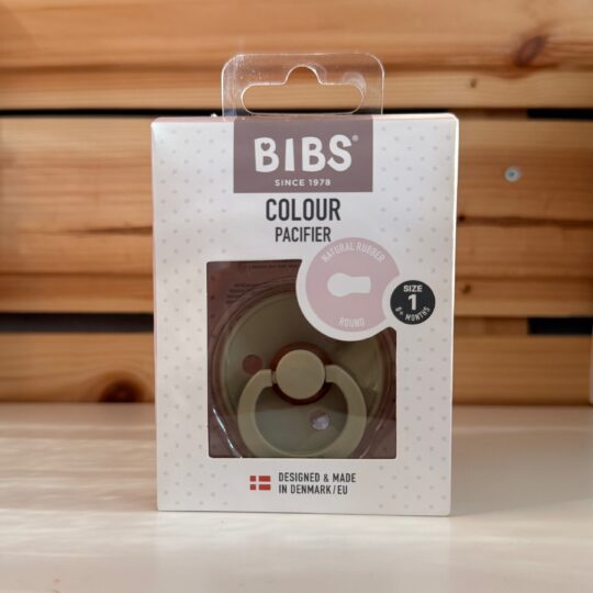 Соска-пустышка BIBS Colour Latex Khaki 0-6 меcяцев