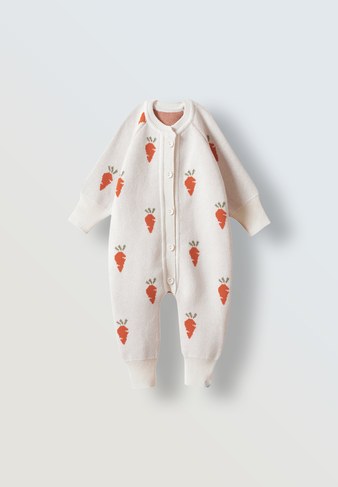 Вязаный комбинезон Toucankids (Морковки) р-р 68-74 — изображение 5