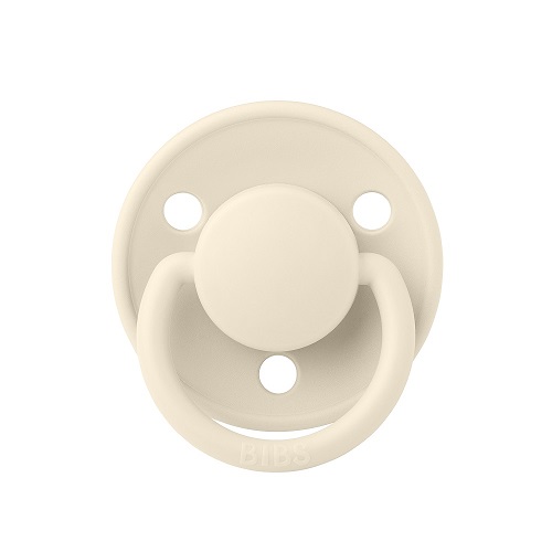 Соска-пустышка Bibs De Lux Latex Ivory 0-6 месяцев